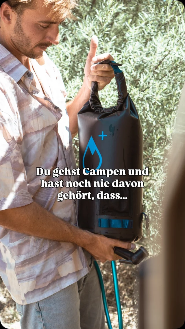 …du dich dabei auch komfortable draußen duschen kannst! Camping war noch nie so erfrischend 🚿🚿🚿#camping#outdoorshower#shower#outdoor#camping#travel#explore#nature#river#freshwater#vanlife#wilderfrischen#vanlifeurope#vanlifers#travelvan#campingshower#glamping#naturelover